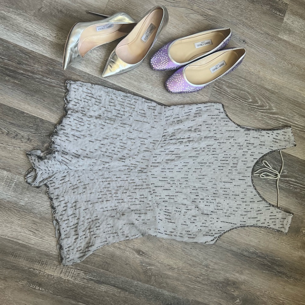 ❌N/A❌ Free People beaded romper - Picture 5 of 15